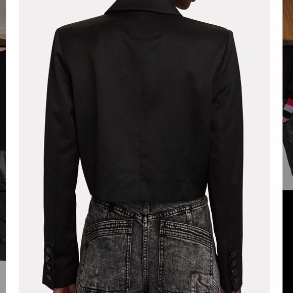 INTERMIX cropped double breasted jacket - Picture 3 of 3